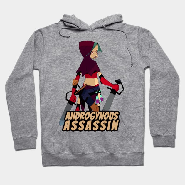 Androgynous Assassin Hoodie by HiddenLeaders